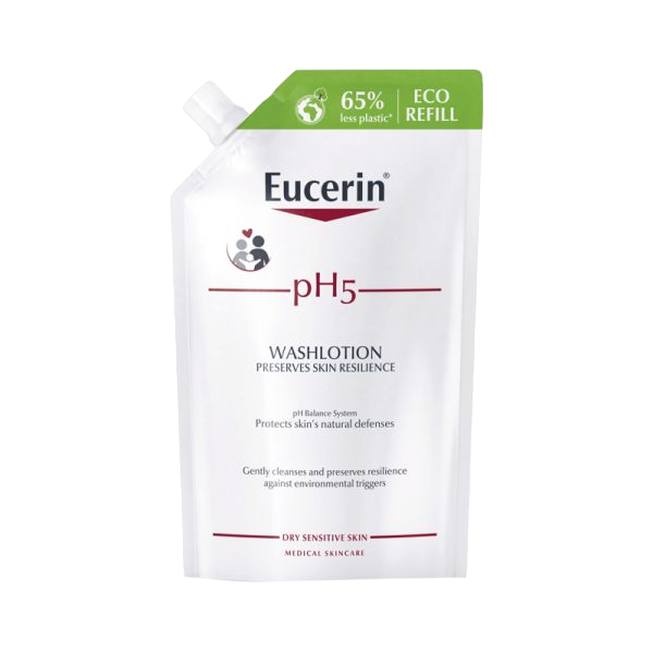 Eucerin pH5 Gel de Banho Eco-Refill 400mL – Limpeza & Proteção