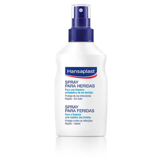 Hansaplast Spray para Feridas 100mL – Limpeza Antisséptica