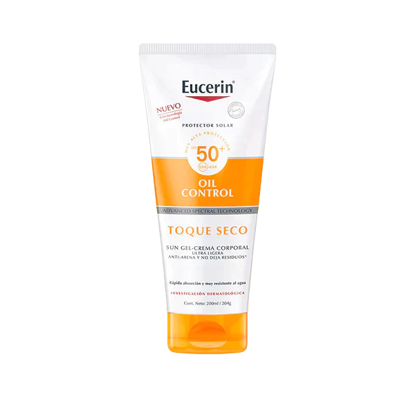 Eucerin Sun Gel-Creme FPS50+ 200mL – Toque Seco