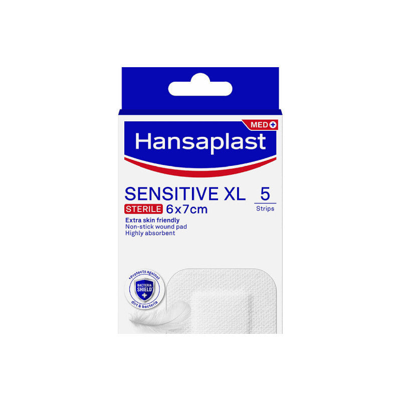 Hansaplast Sensitive Penso XL x5 – Proteção Anti-Séptica