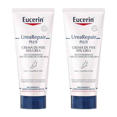 Eucerin UreaRepair Plus Creme Pés 10% Ureia 2x100 mL – Hidratação & Alívio