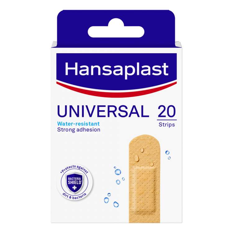 Hansaplast Universal Resistente À Água Sortido x 20 – Proteção Diária