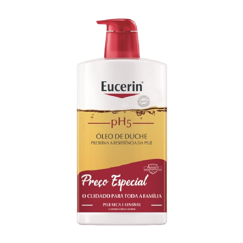 Eucerin pH5 Óleo de Banho 1L – Limpeza & Hidratação