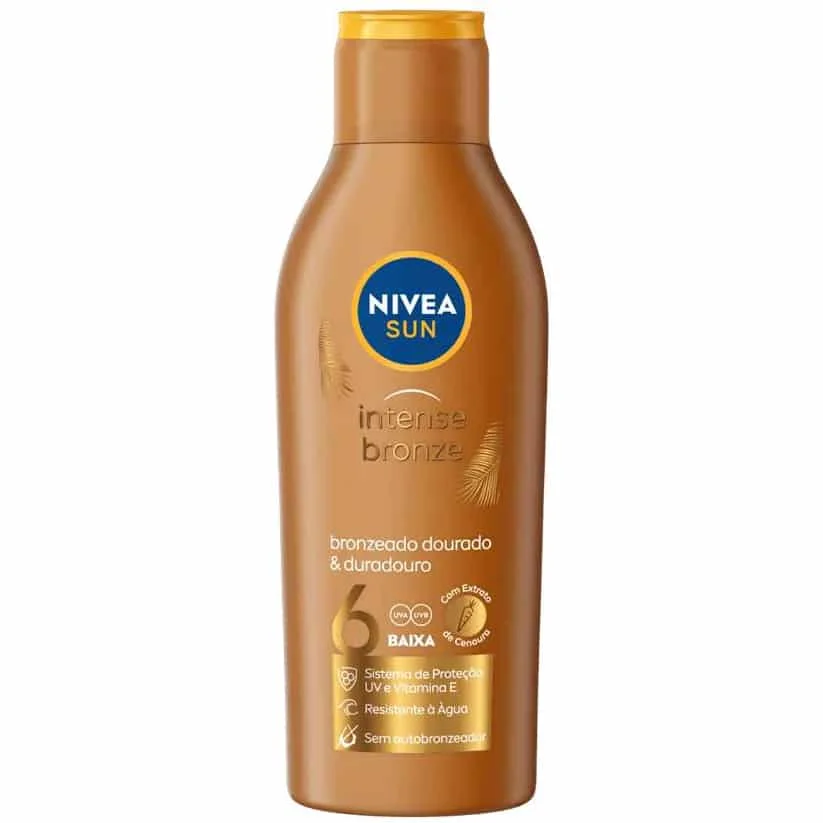 Loção Solar Intense Bronze Cenoura FP6 200ml Nivea