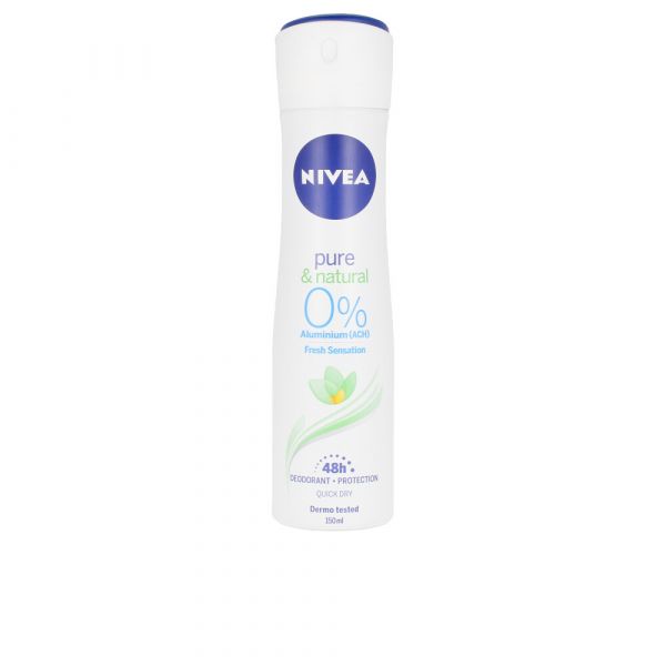 Nivea 0% Aluminium Pure Natural Deo Vaporizador 150ml
