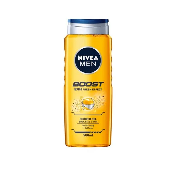 Nivea Men Boost 3 in 1 Shower Gel 500ml