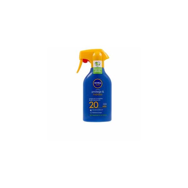 Protetor Solar Nivea Sun Spray Protect & Moisture SPF20 270ml
