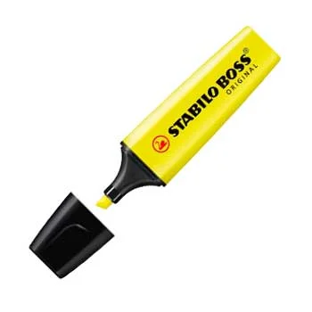 Marcador Fluorescente Amarelo 70/24 Stabilo 10un