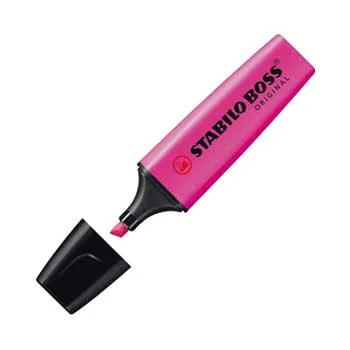 Marcador Fluorescente Rosa 70/56 Stabilo 10un