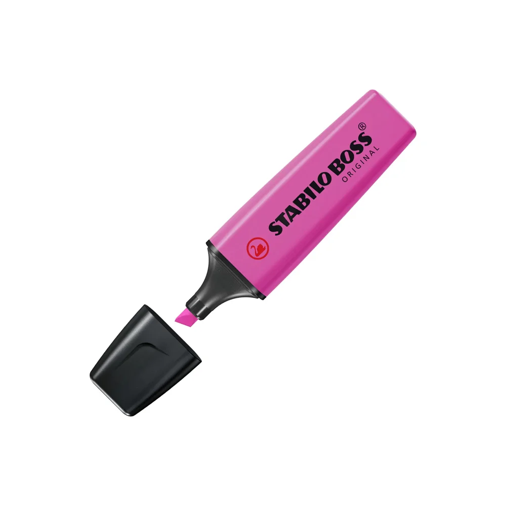 Marcador Fluorescente Rosa Escuro 70/58 Stabilo 10un