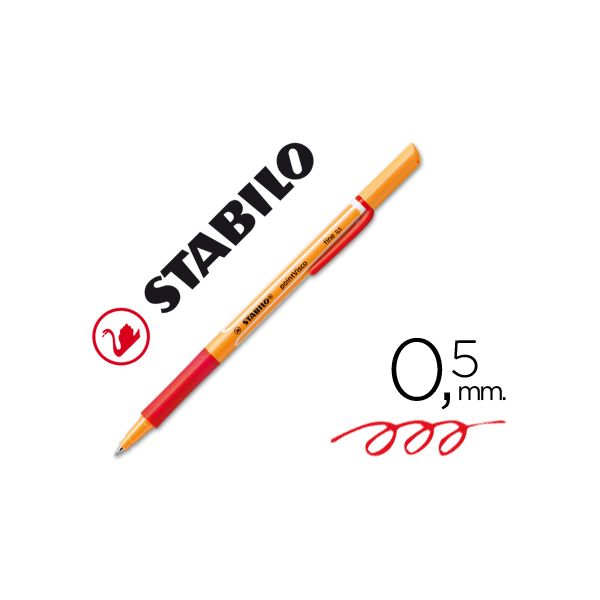 Stabilo Caneta Roller Visco 0.5mm Vermelho - 1099/40
