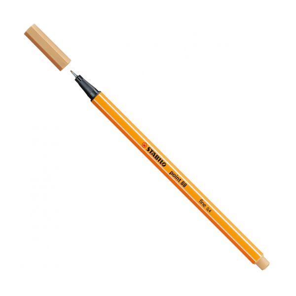 Stabilo Caneta Point 88 0.4mm Ocre Claro/Bege 1 Un.