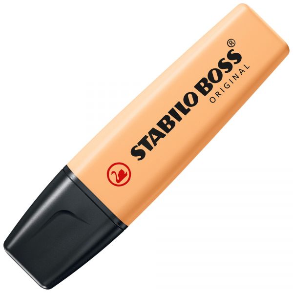 Stabilo Marcador Fluorescente Boss Original 70 Pastel Laranja Pálido