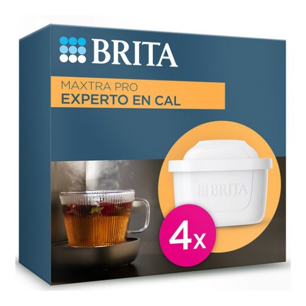 Brita Refil para Filtro de Água Maxtra Pro Especialista em Calcário 4 Unidades