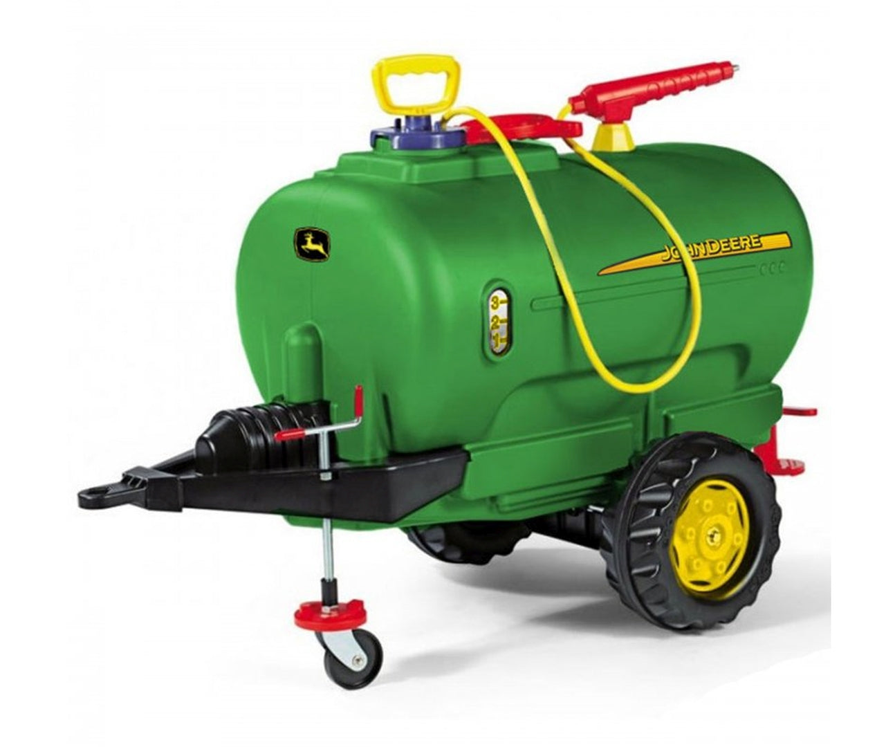 Reboque Cisterna John Deer Com Pulverizador Um Eixo Rolly Toys