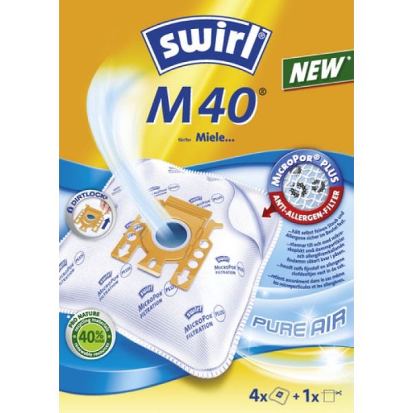 Swirl Saco Aspirador M 40 MP Plus AirSpace