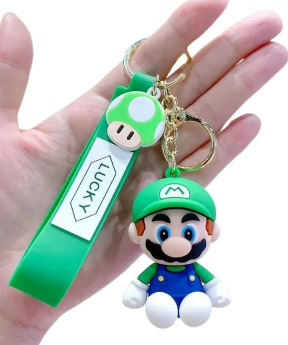 Chaveiro Luigi Miniatura | Super Mario Bros