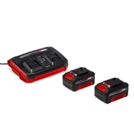 Pack carregador e baterias 2x 4,0Ah & Twincharger Einhell
