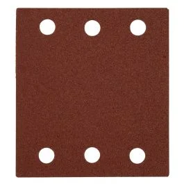 Conjunto de 12 folhas de Lixa 102x114mm Einhell