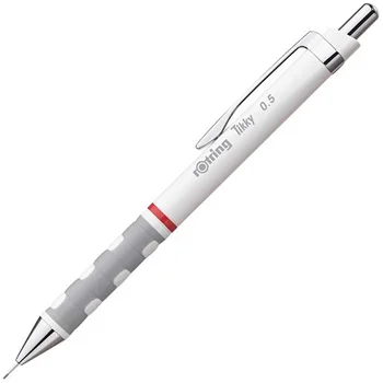 Lapiseira 0,5mm Rotring Tikky II Branco x 2un
