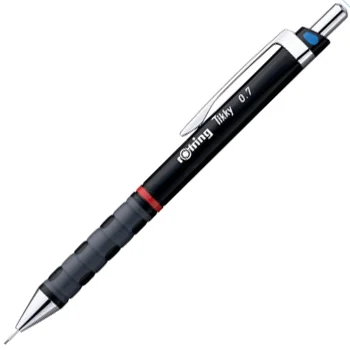 Lapiseira 0,7mm Rotring Tikky II Preto x 2un