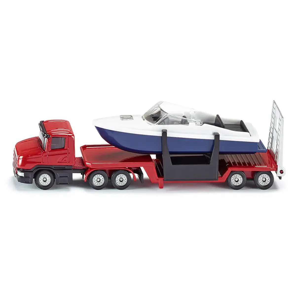 Siku - Camião de Transporte de Pesados com Barco
