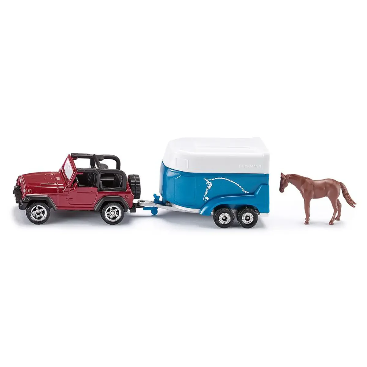 Siku - Carro com Reboque para Transporte de Cavalos