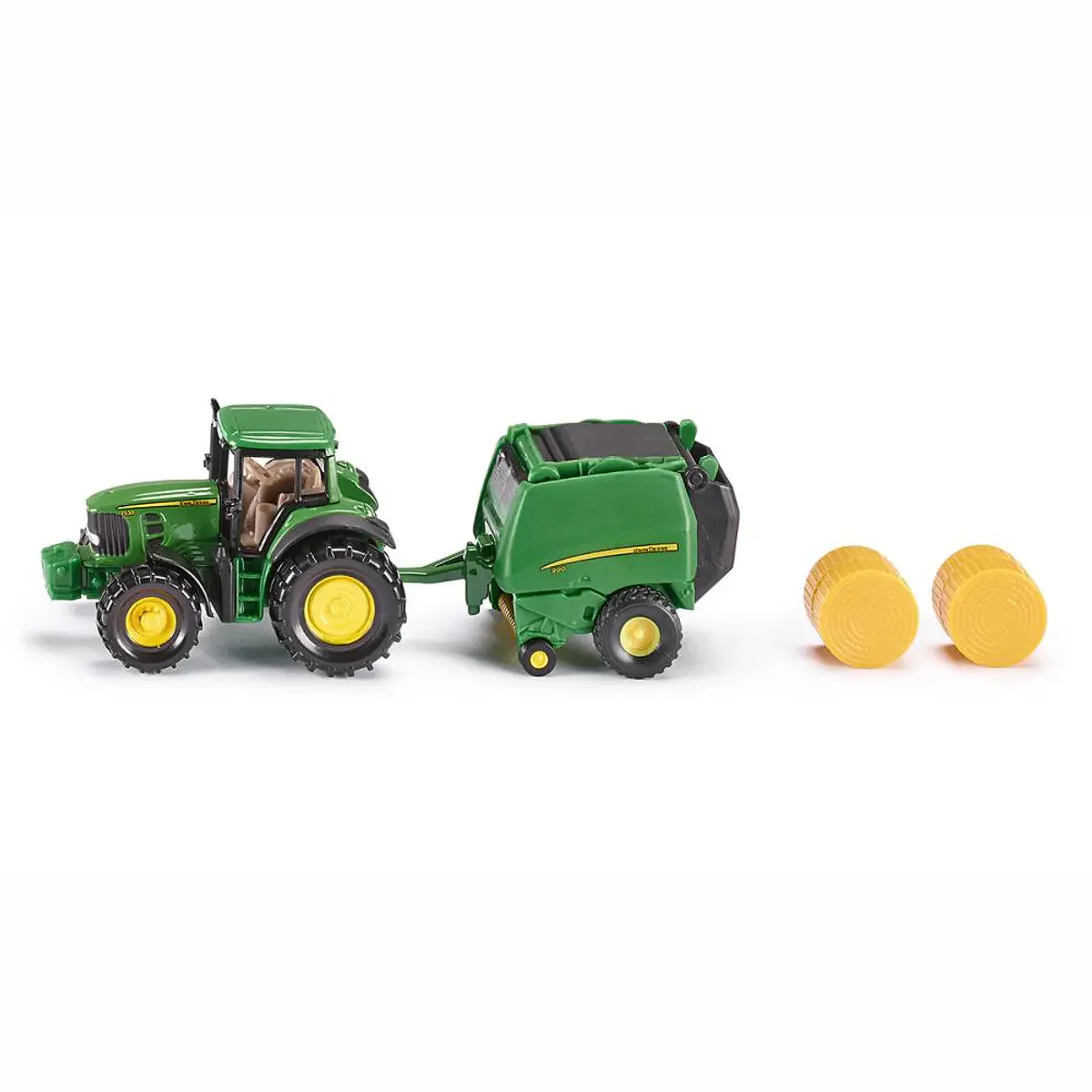 Siku - Tractor John Deere com Prensa