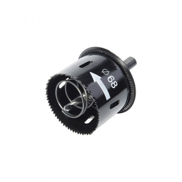 Wolfcraft Serra de Coroa 2158000 com Ejetor e Escareador de Bordo ø 68mm