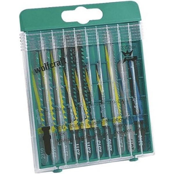 Wolfcraft Folha para Serra de Recorte 10 Unidades - 2332489