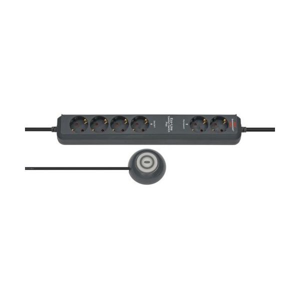 Brennenstuhl-base de Tomadas Múltiplas Eco-line Comfort Switch Plus com Interruptor Mano/pie - A1945502501159560516