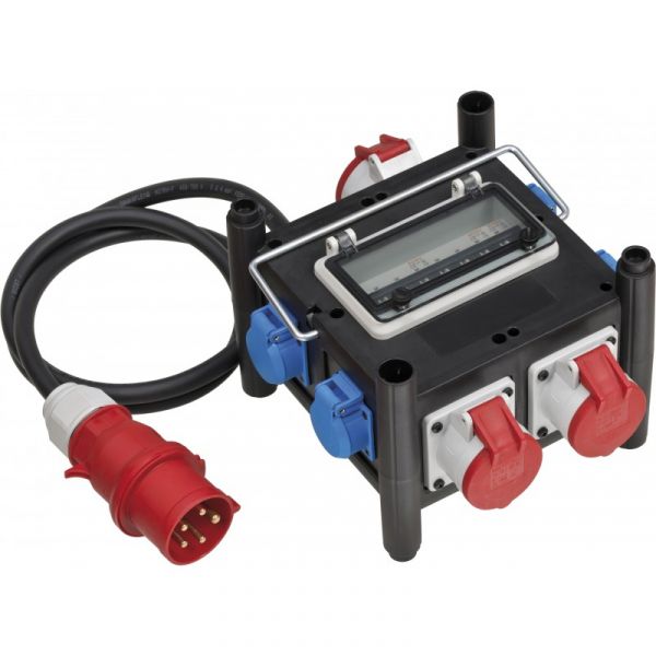 Brennenstuhl Distribuidor de Energía Compacto de Goma IP44 Bsv 3 - A1943306261153690200