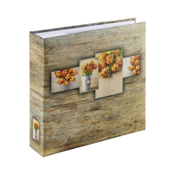 Hama Memo Rustico 22,5x22,5 200 Photos 10x15 Orange 2167 - 2167