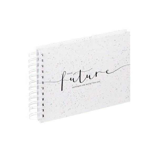 Hama Album Foto Letterings Future 24x17 50 White Pages Spiral
