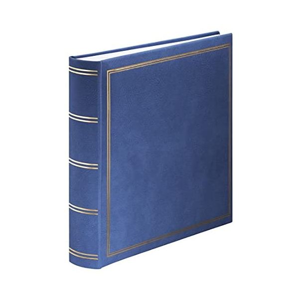 Hama Jumbo Álbum de Fotografias London 30x30 cm 80 Páginas Brancas Azul