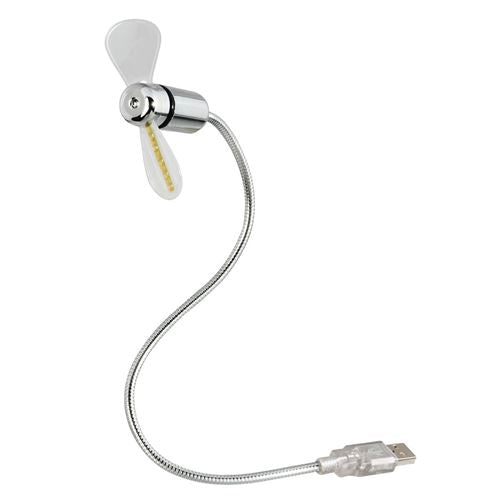 Ventoinha USB Hama LED Com Temperatura