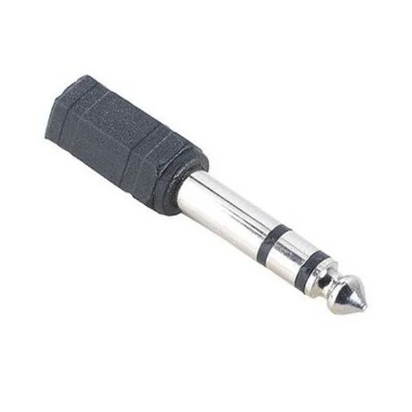 Hama Audio Adaptador 3,5 mm socket / 6,3 mm plug 43368