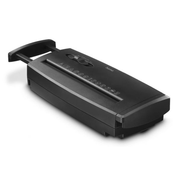 Hama Classic S60 Destruidora de Papel Manual, Tiras 6mm, P2, 180W, Preto