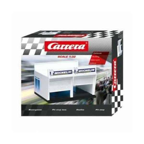 Carrera Digital 132 Pits Box Branco Evolution, Digital - 20021104