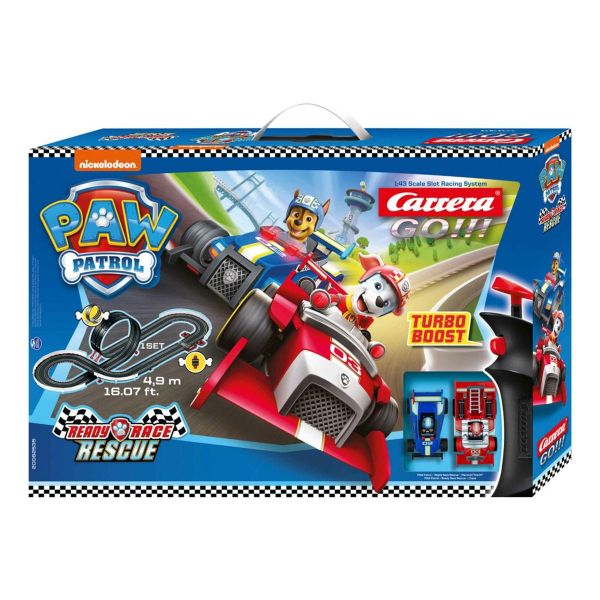 Carrera Pista Carros Go!!! Patrulha Pata Ready Race Rescue 4.9m