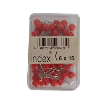Sinalizadores Vermelhos Redondos 6/15 50uni
