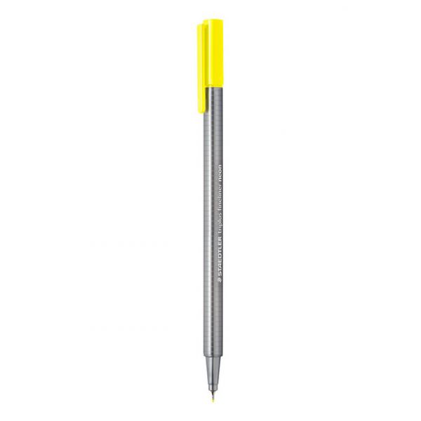 Staedtler Fineliner 334 Triplus 0.3mm Amarelo Néon 1 Un.