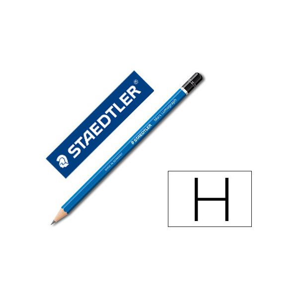 Staedtler Lápis Grafite Mars Lumograph 100 H Pack 12 Un.