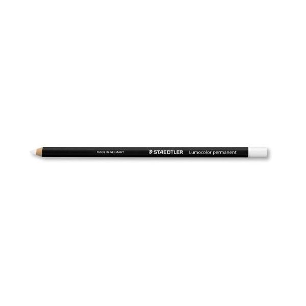 Staedtler Lápis Staedtler Lumocolor Permanent Glasochrom Branco