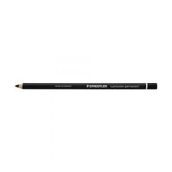 Staedtler Lápis Staedtler Lumocolor Permanent Glasochrom Preto