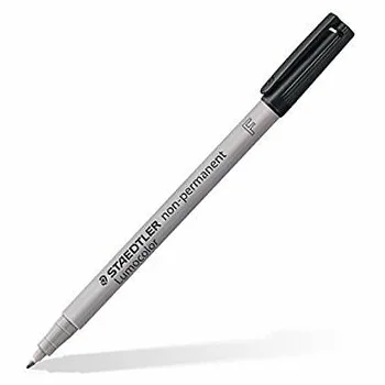 Marcador Fino Preto 0,6mm Staedtler Lumocolor 316-9 x 10un