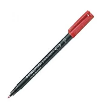 Staedtler Marcador Permanentes Lumocolor 0.6mm Vermelho 1 Un.