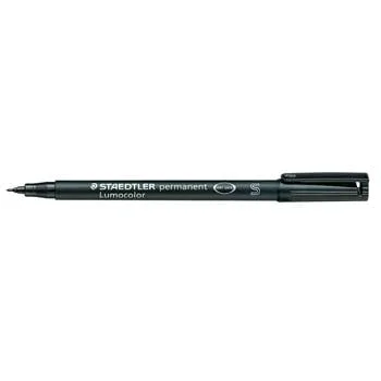 Marcador Permanente Fino Preto 0,4mm Lumocolor 313-9 x 10un
