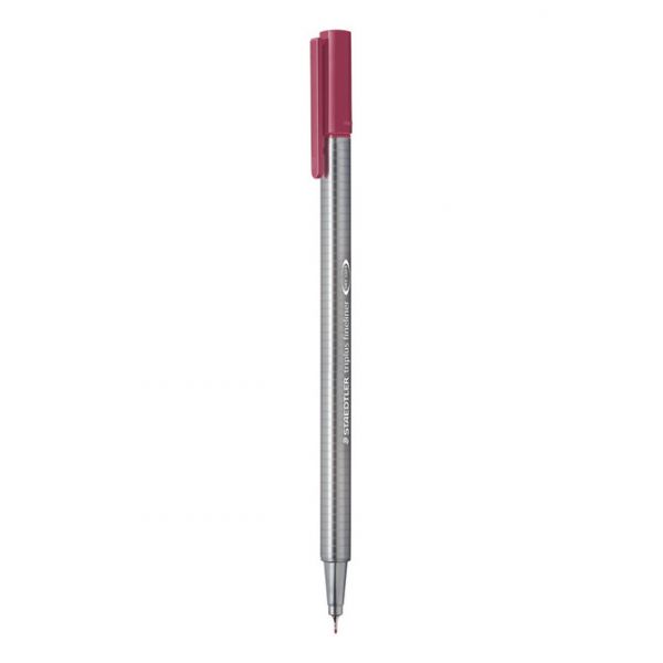 Staedtler Marcador Triplus Broadliner Vermelho-escuro