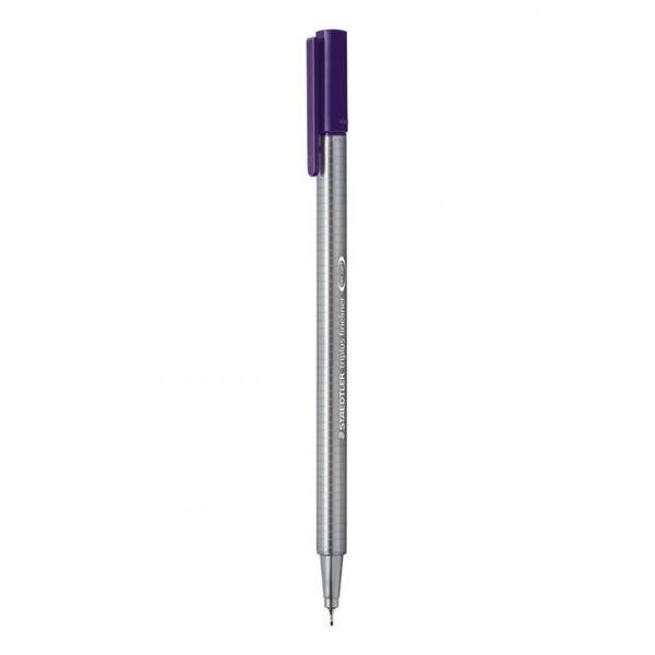 Staedtler Marcador Triplus Broadliner Violeta Avermelhado
